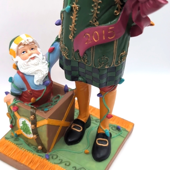 Lenox Santa's Merry Mix Up 2015 Limited Edition Christmas Collection Figurine - Picture 5 of 7